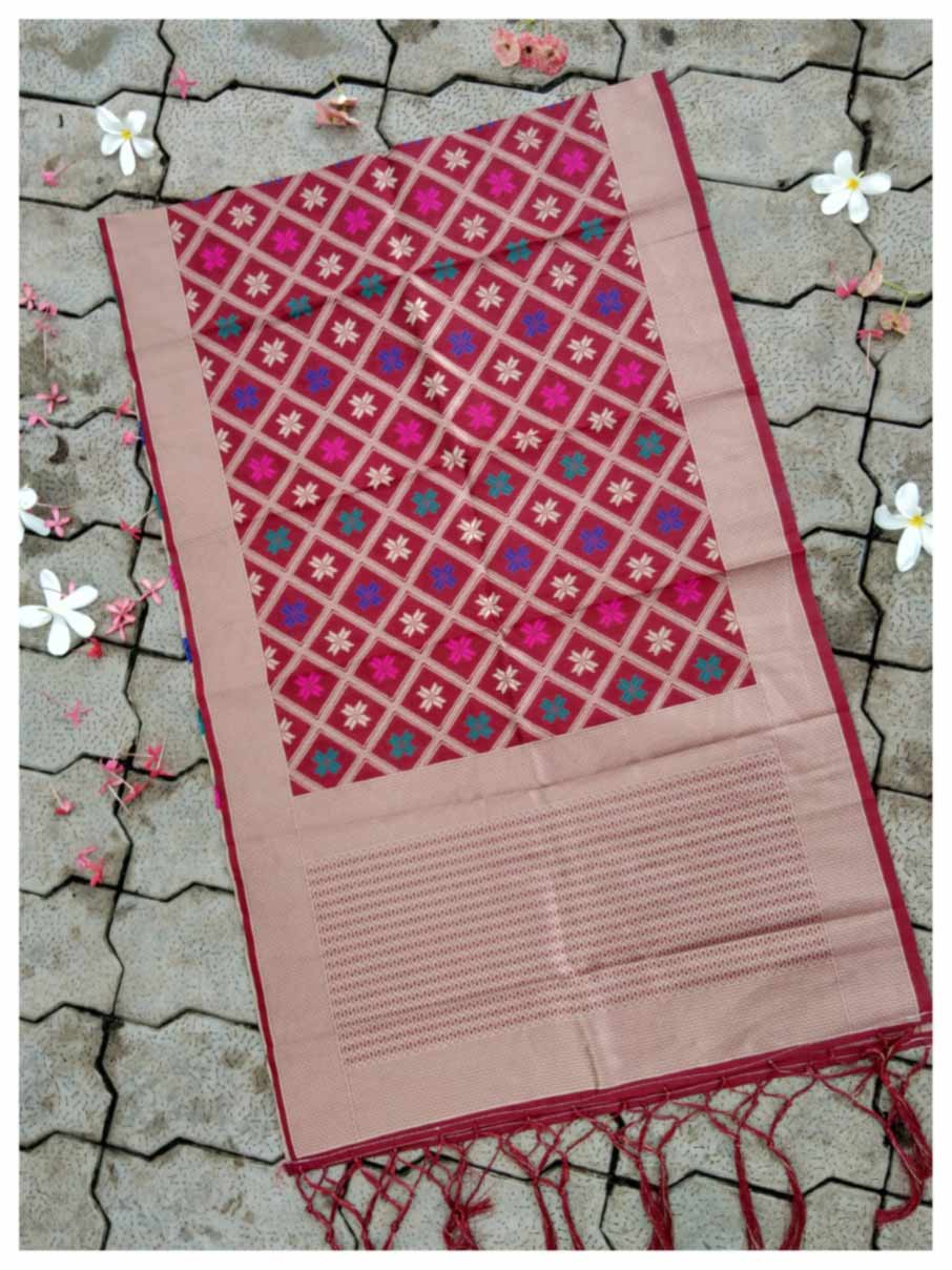 Kazo Banarasi Wholesale Dupatta Catalog KD261 Dark Kazo Banarasi Wholesale Dupatta Catalog KD261 Dark